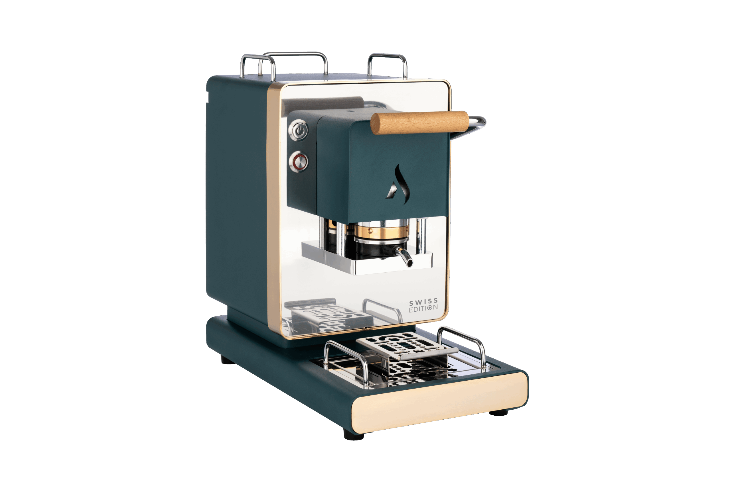 Aroma Iconica Virna Swiss edition-petrol-green/24k gold